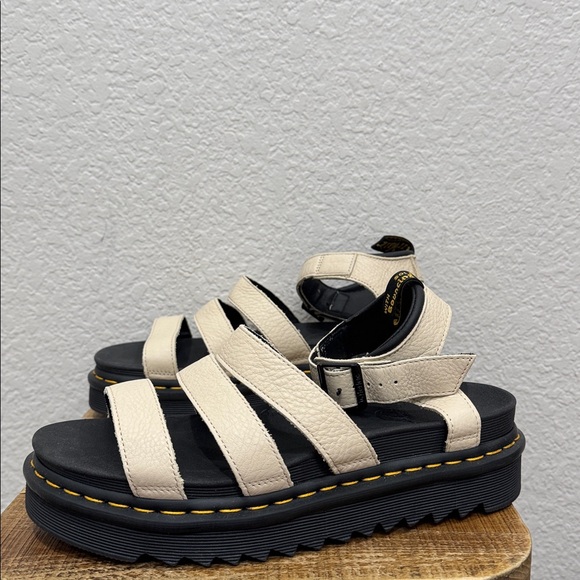 Dr Martens Blaire Leather Strapy Sandal Size 11 - Picture 5 of 8